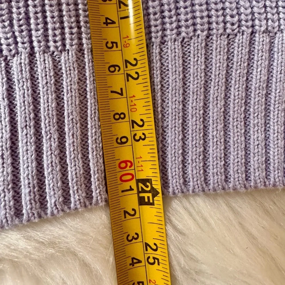 ASOS size 4 (S) Lavender Lace-Up Sweater